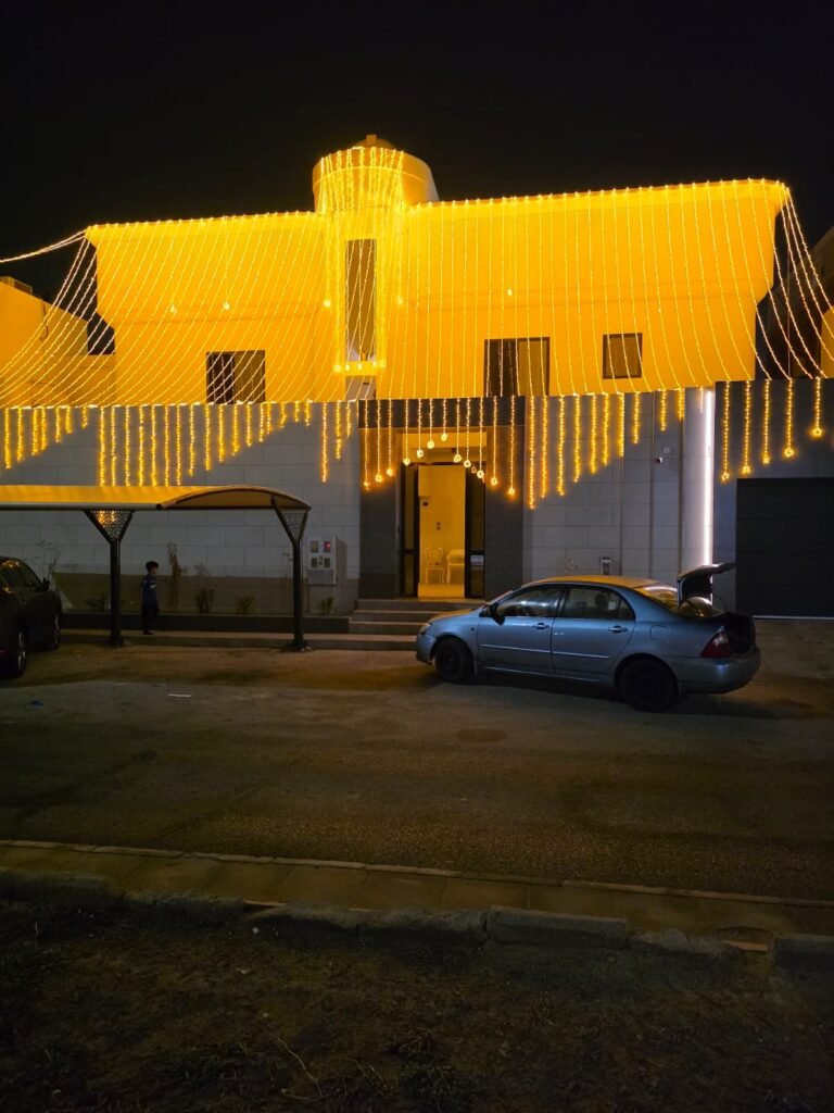 تركيب زينة رمضان في الشرقية